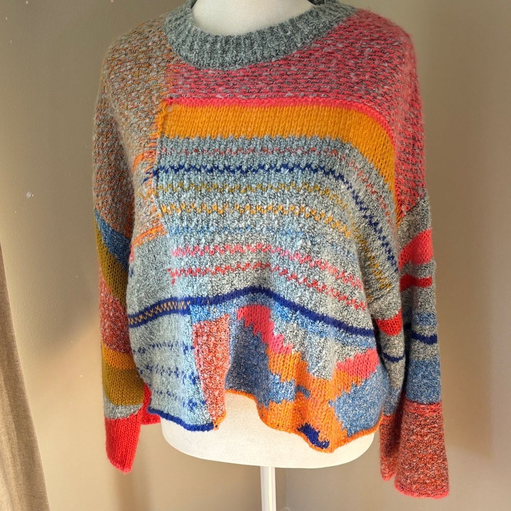moon & madison Multicolor Knit Sweater